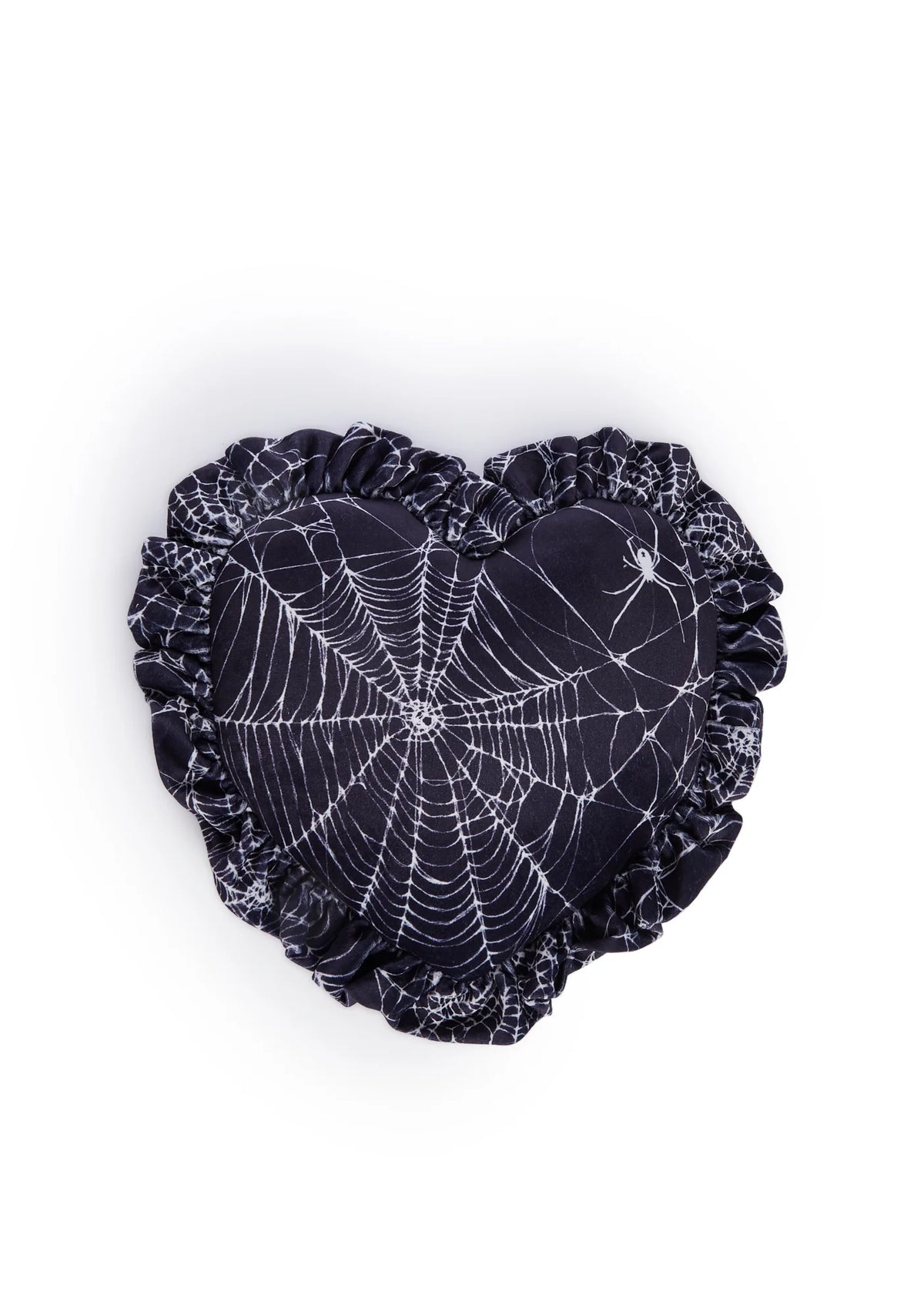 Spiraling Web Throw Pillow
