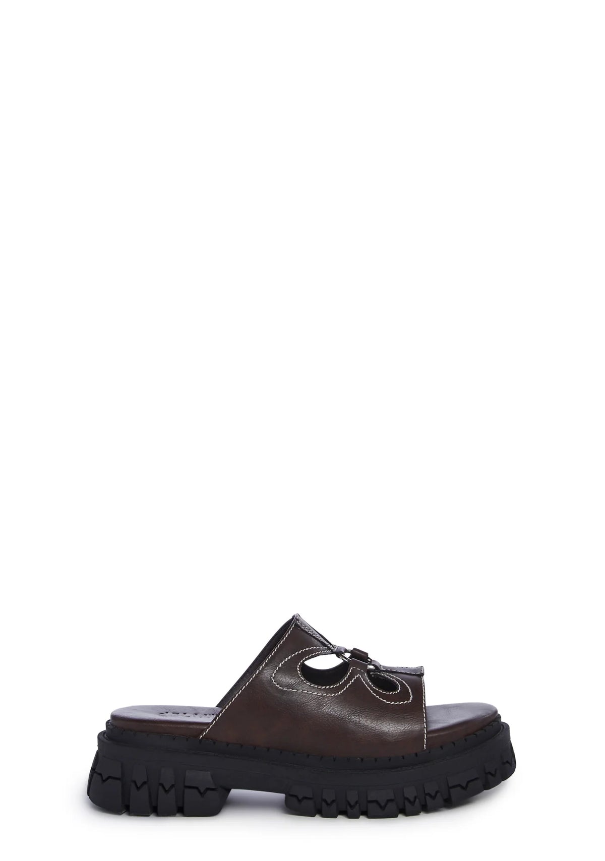 Feeling Good Platform Slides - Brown