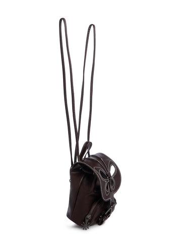 Feeling Good Butterfly Backpack - Brown