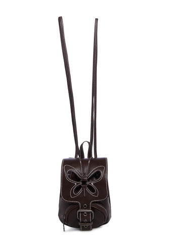 Feeling Good Butterfly Backpack - Brown