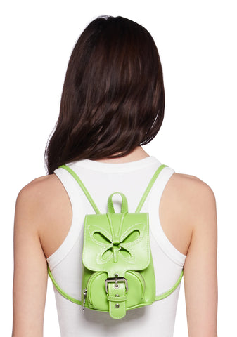 Feeling Good Butterfly Backpack - Green