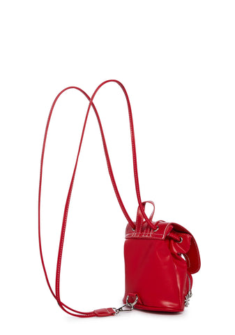 Feeling Good Butterfly Backpack - Red