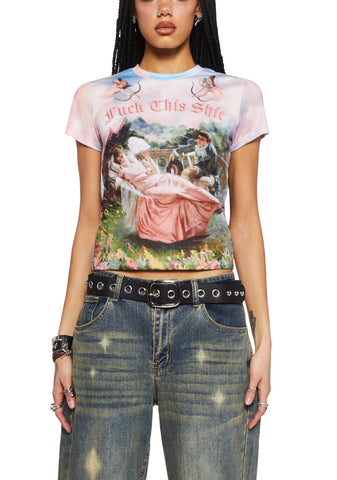 Same Apologies Baby Tee