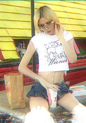 Hot Top Dog Baby Tee