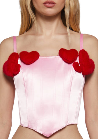 Hearts Aligned Corset Top