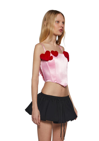 Hearts Aligned Corset Top