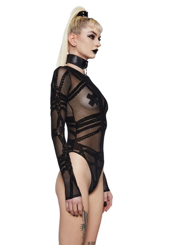 Twisted Fantasies Mesh Bodysuit