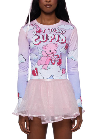 Hearts On Fire Long Sleeve Top