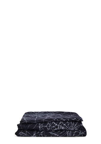 Spiraling Web Sheet Set