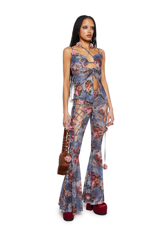 Balcony Serenade Flare Pants