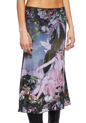 Enticing Realms Midi Skirt