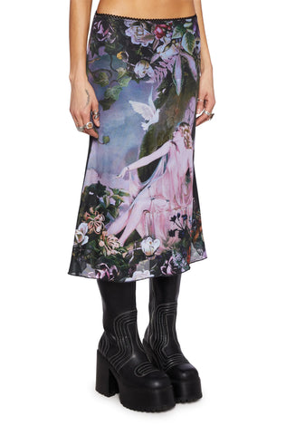 Enticing Realms Midi Skirt
