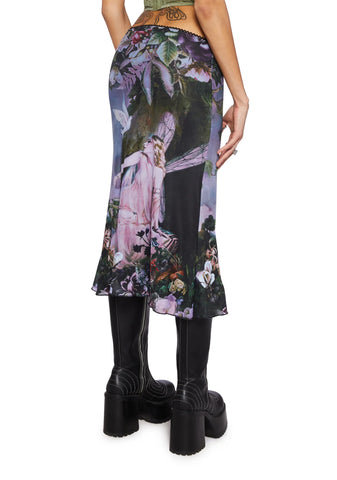 Enticing Realms Midi Skirt