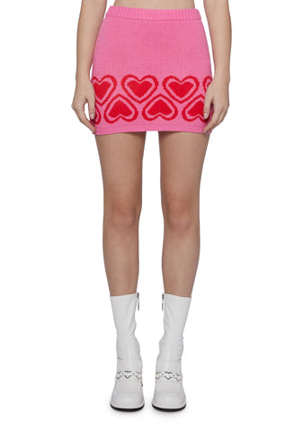 XOXO Flirt Knit Skirt