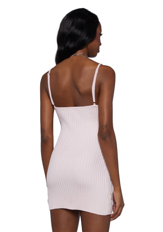 Heartbreak Hottie Bodycon Dress - Pink