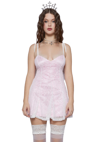 Earth Angel Dress And Wings Set