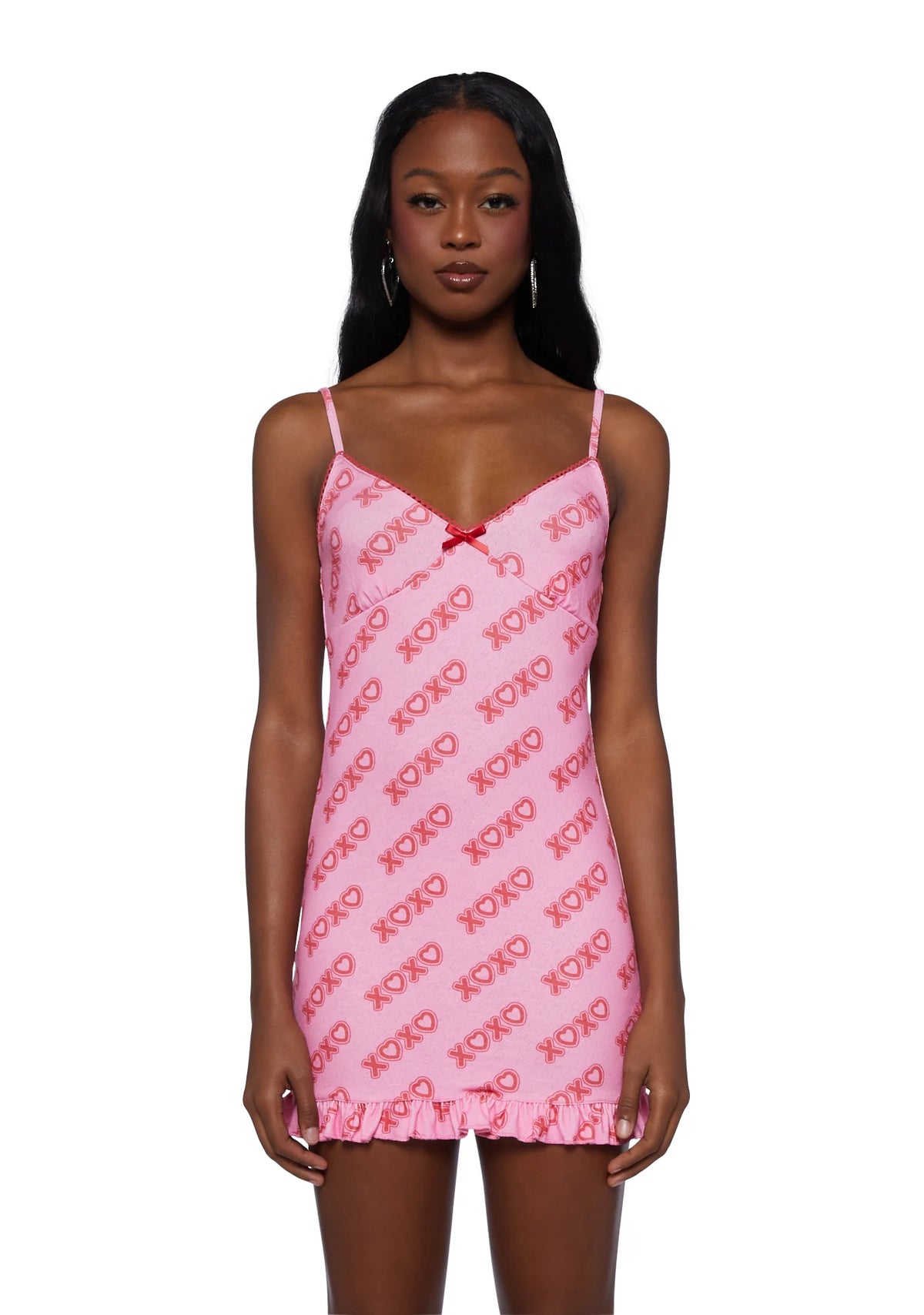 Hugs And Kisses Mini Dress