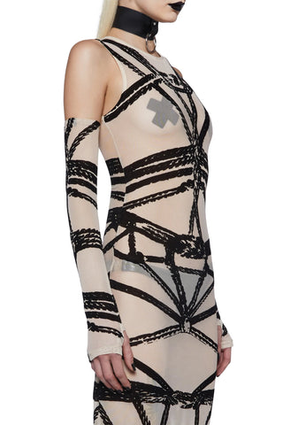 Twisted Fantasies Maxi Dress