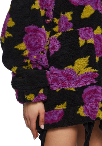 Loving Bloom Sherpa Jacket