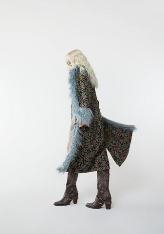 Sweet Pea Serenity Faux Fur Coat
