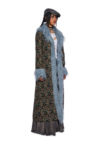 Sweet Pea Serenity Faux Fur Coat