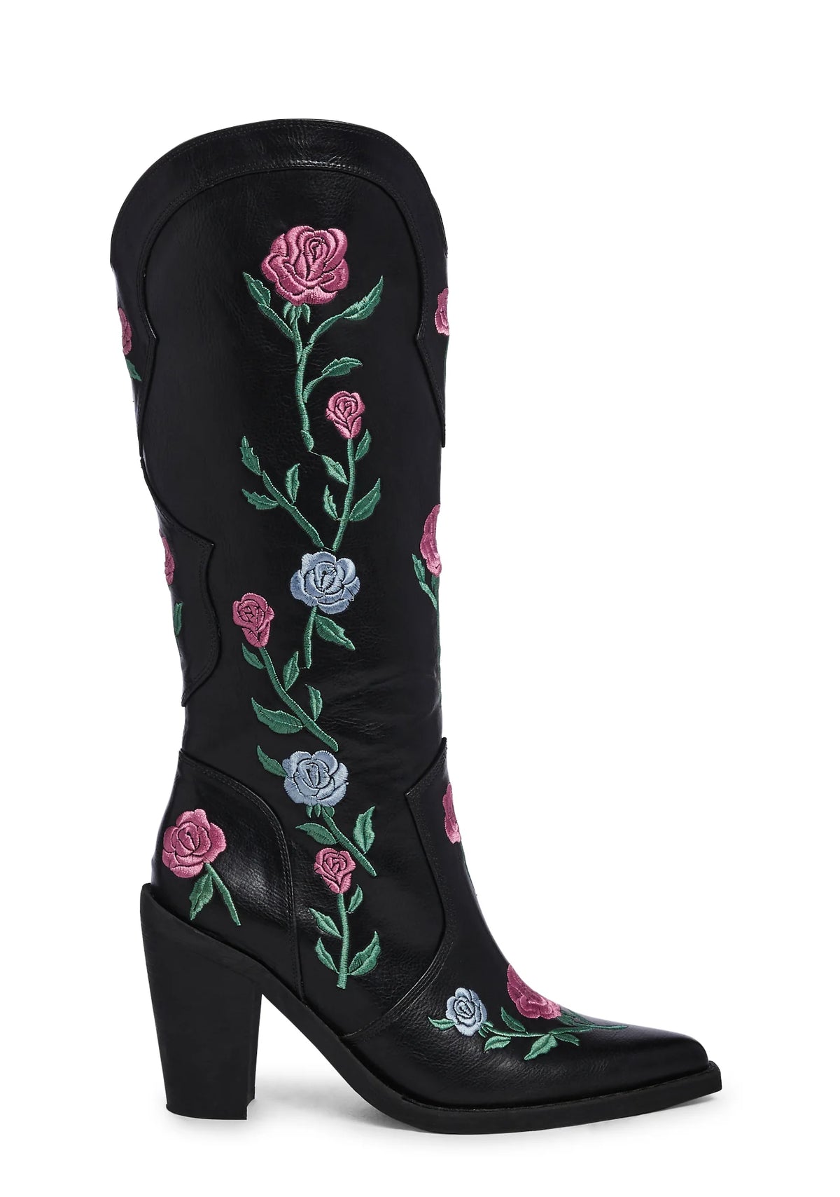 Western Rose Cowboy Boots