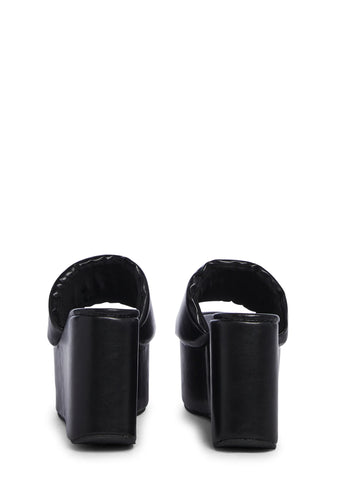 Tonight’s The Night Platform Sandals