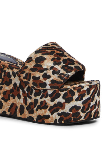 Safari Sizzle Platform Sandals