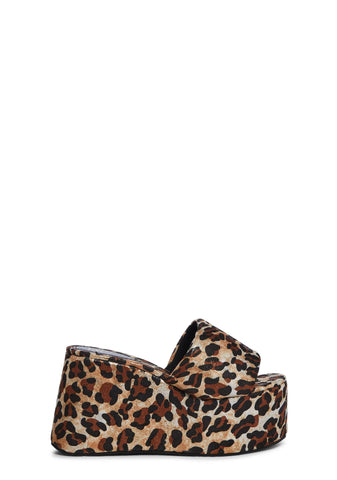 Safari Sizzle Platform Sandals