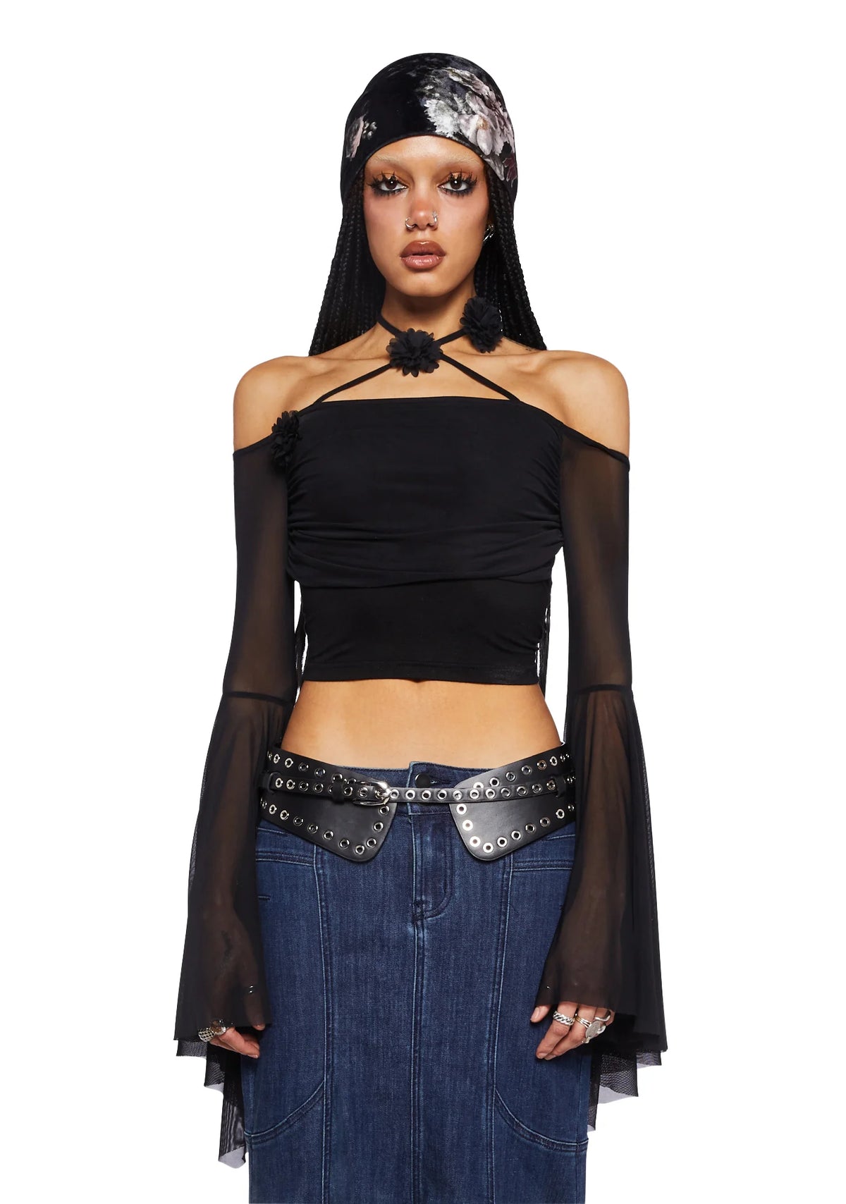 The Night Is Young Long Sleeve Top