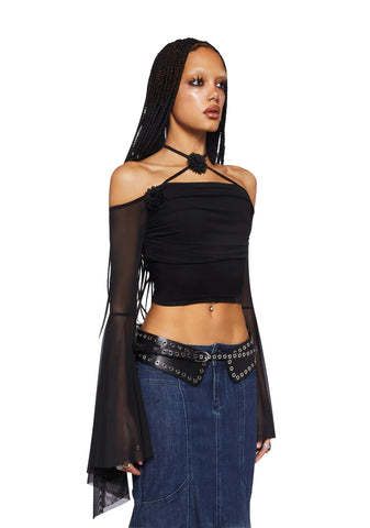 The Night Is Young Long Sleeve Top