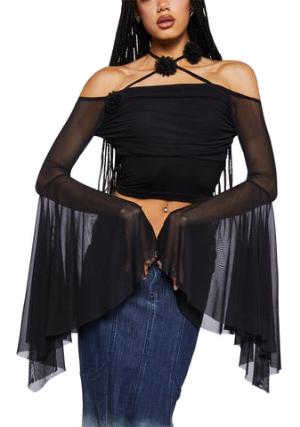 The Night Is Young Long Sleeve Top