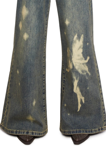 Fae Sightings Wide Leg Jeans