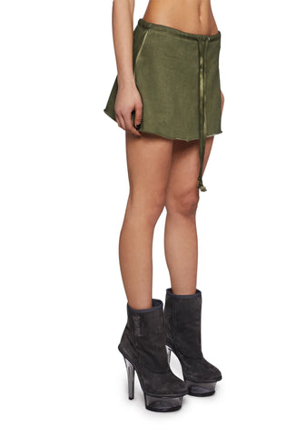 Crossfade Washed Tennis Skirt