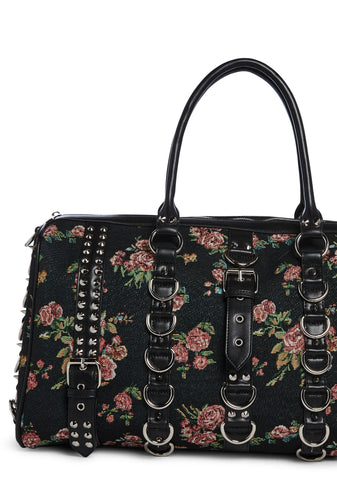 Crash & Burn Buckle Weekender - Floral