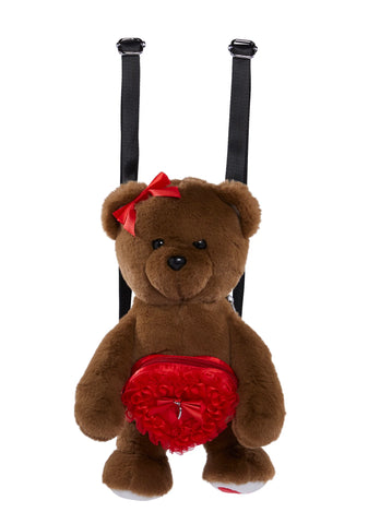 A Cutie To Be Loved Teddy Backpack