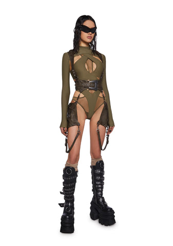 Crossfade Harness Vest With Hip Bags