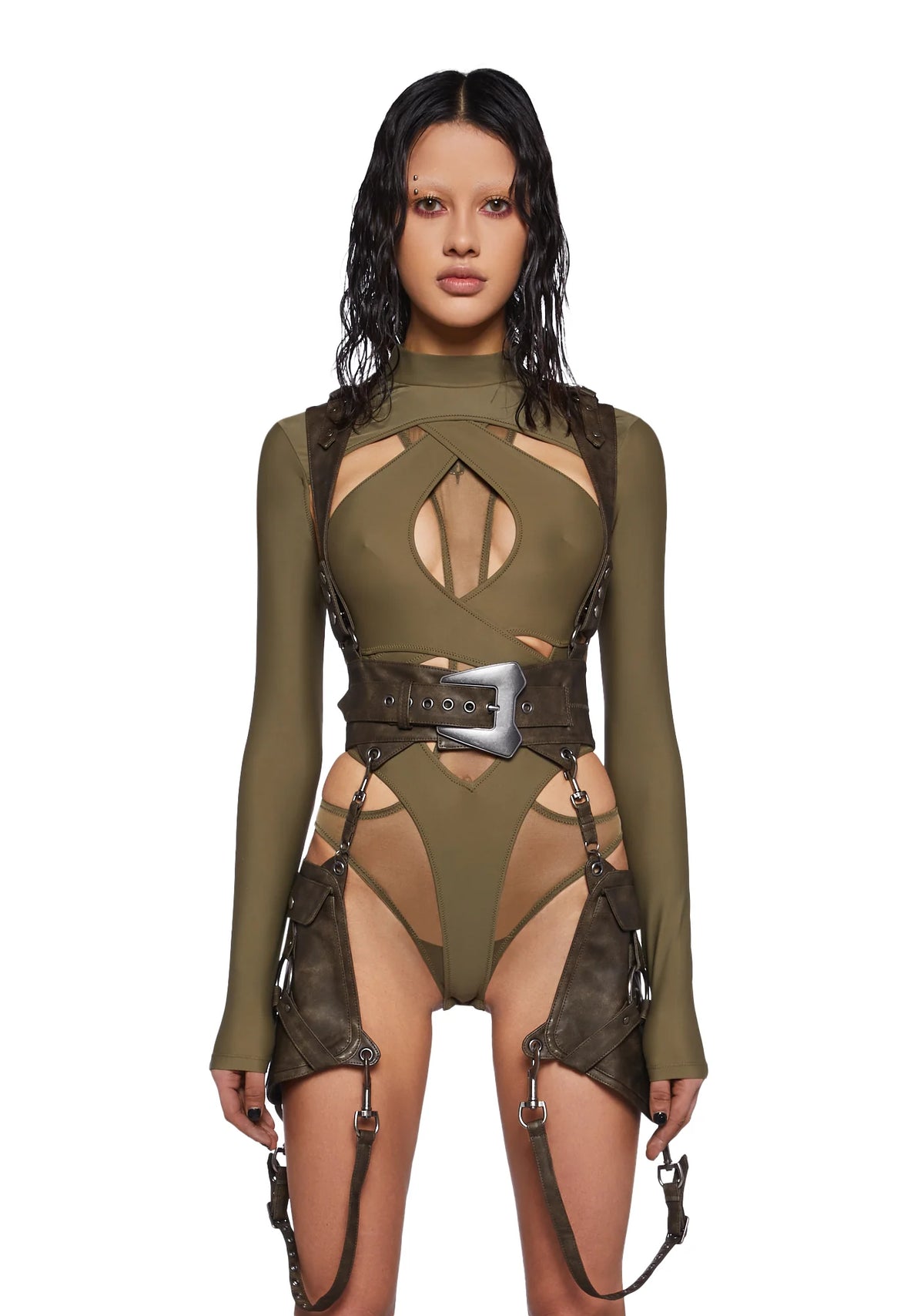 Crossfade Harness Vest With Hip Bags