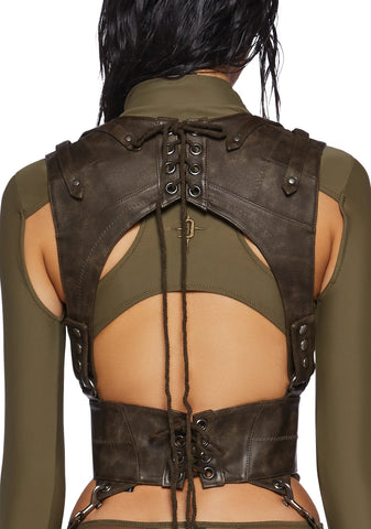 Crossfade Harness Vest With Hip Bags