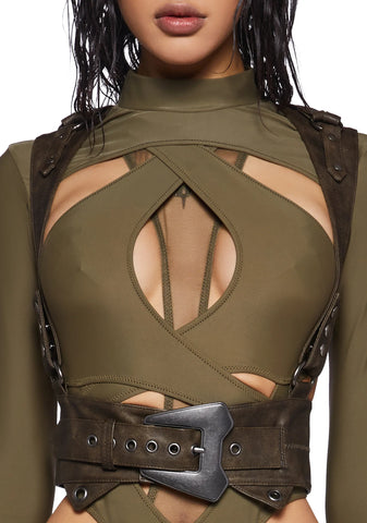Crossfade Harness Vest With Hip Bags