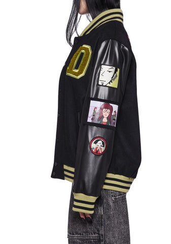 Grunge Pep Rally Varsity Jacket