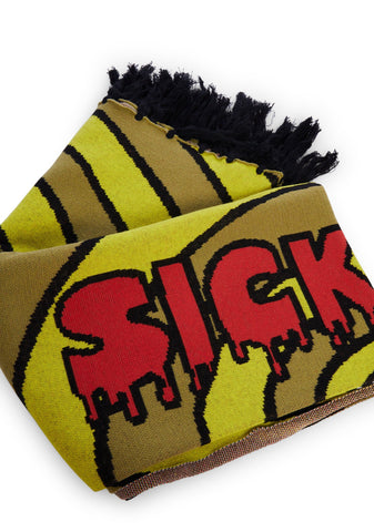 Sick Sad World Intarsia Blanket