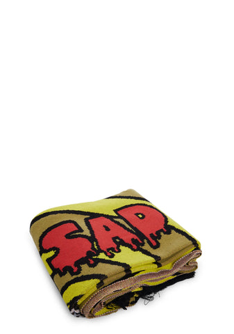 Sick Sad World Intarsia Blanket
