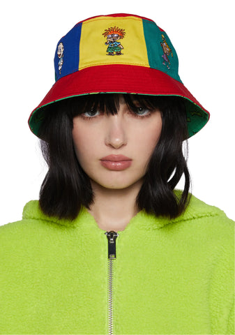 Little Mischiefs Reversible Bucket Hat