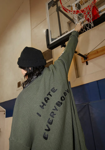 I Hate Everybody Cardigan