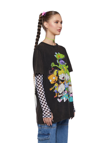 All for One Oversized Tee