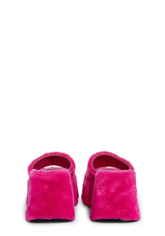 Jetset Jealousy Platform Sandals - Pink