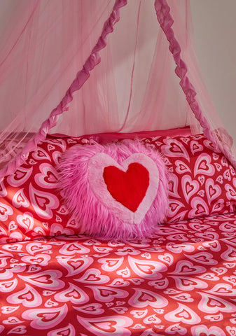 Heartbeat Haute Throw Pillow