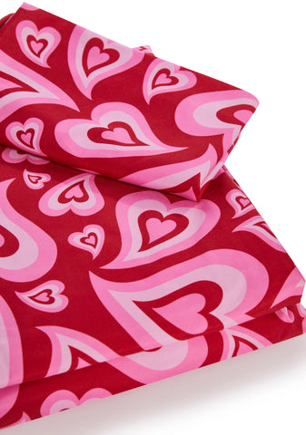 Smitten Romance Sheet Set
