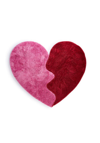 Torn A Heart Bathmat
